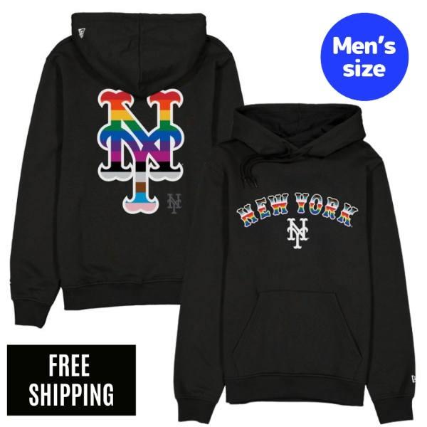 MLB メジャーリーグ ニューヨーク・メッツ 千賀滉大 メンズ パーカー New Era ニューエラ New York Mets Pride Hoodie