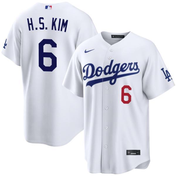 MLB キム・へソン 金慧成 ドジャース Nike ナイキ ユニフォーム Hyeseong Kim Los Angeles Dodgers Home Stadium Jersey