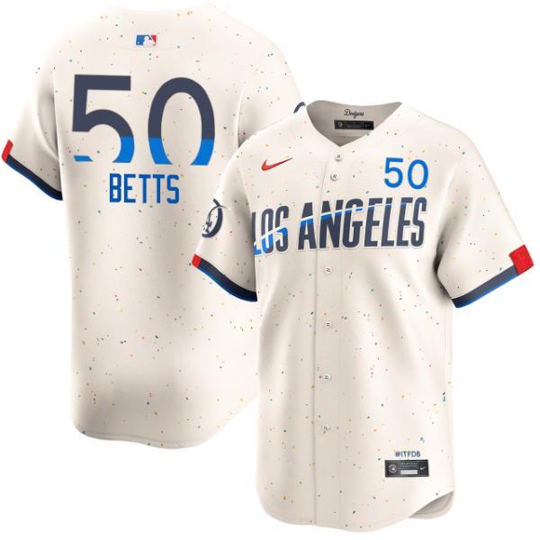 MLB ムーキー・ベッツ ドジャース Nike ナイキ ユニフォーム Mookie Betts Los Angeles Dodgers City Connect Limited Jersey