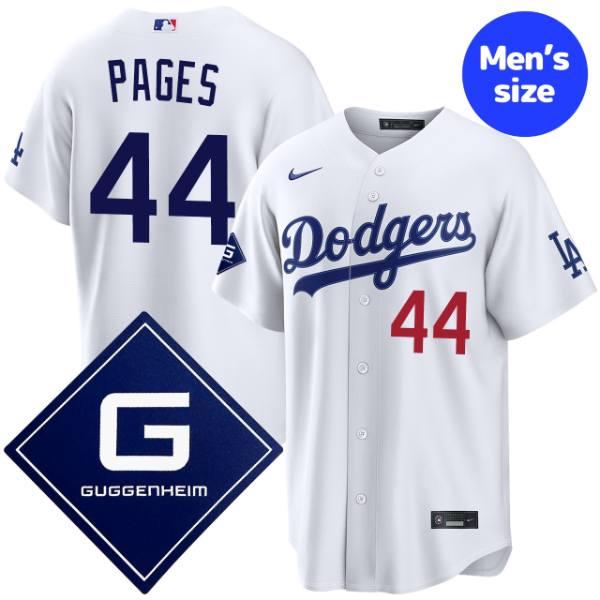 MLB ロサンゼルス・ドジャース アンディ・パヘス Nike ナイキ ユニフォーム Los Angeles Dodgers Home Stadium Jersey グッゲンハイムパッチ付き ユニホーム