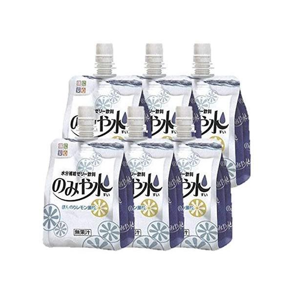 キッセイ薬品工業株式会社 水分補給ゼリー飲料　のみや水　１５０ｇ ６個セット