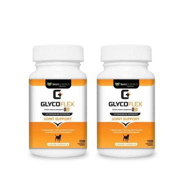 グリコフレックス 3 タブレット 犬用サプリ 120粒 ×2個セット