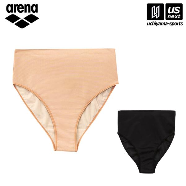 /メーカー アリーナ（arena） /品名 レディースインナーショーツ（ハイウエストタイプ） /品番 AS5SAZ23L /サイズ S M L O（レディース） /カラーBGBG（ベージュ）BKBK（ブラック） /素材 ナイロン85％、ポリ...