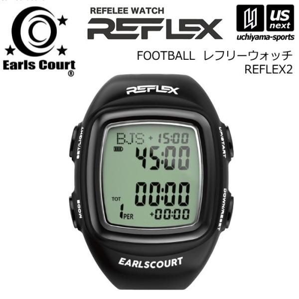 /メーカー アールズコート（EARLSCOURT）/品名 レフリーウォッチ　REFLEX 2/品番 EC-R009/REFLEXはさらなる進化へ。レフェリーウォッチの決定版を体現する究極のウォッチが誕生/REFLEX2搭載モード・通常ウォッ...