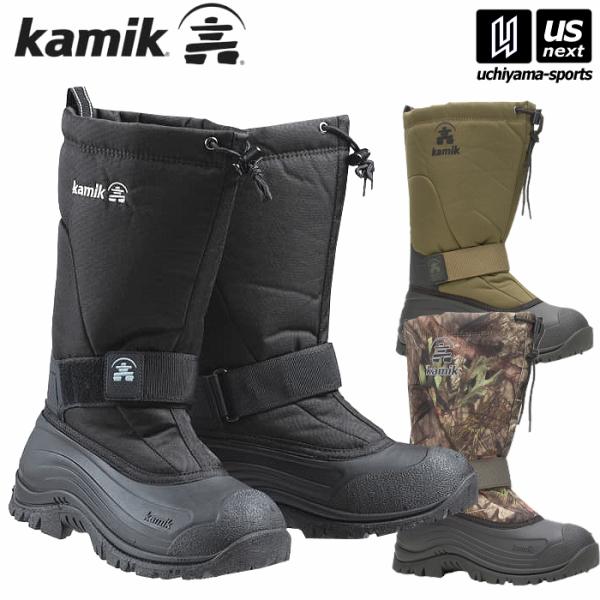 【物価高応援クーポン配布中】カミック メンズ スノーブーツ グリーンベイ 4 ワイド 2024〜25年秋冬継続モデル 沖縄配送不可 [自社](メール便不可) us-next_kam-1600517-a