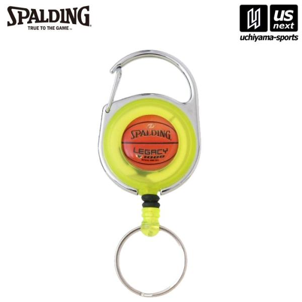 /メーカー スポルディング/品名 カラビナ リール レガシー ライムグリーン/品番 12-008LG/カラー ライムグリーン/素材 ポリエステル/生産国 中国/”LEGACY”が目を引くリール式キーホルダー/バッグなどに付けたままで使用可能...