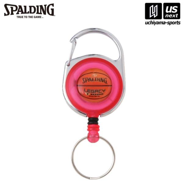 /メーカー スポルディング/品名 カラビナ リール レガシー マゼンタ/品番 12-008MG/カラー マゼンタ/素材 ポリエステル/生産国 中国/”LEGACY”が目を引くリール式キーホルダー/バッグなどに付けたままで使用可能/接続部分が...