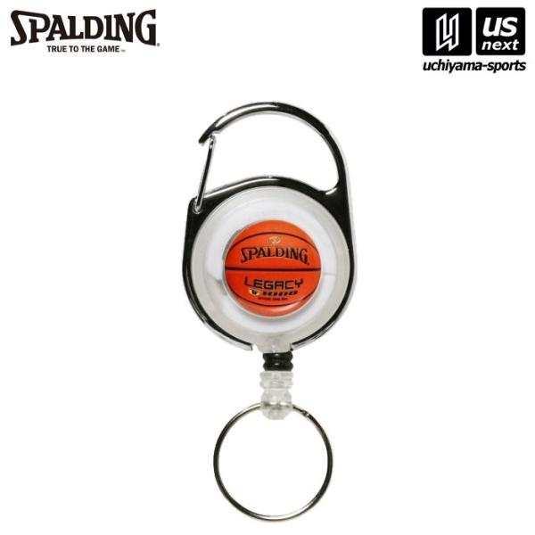 /メーカー スポルディング/品名 カラビナ リール レガシー ホワイト/品番 12-008WH/カラー ホワイト/素材 ポリエステル/生産国 中国/”LEGACY”が目を引くリール式キーホルダー/バッグなどに付けたままで使用可能/接続部分が...