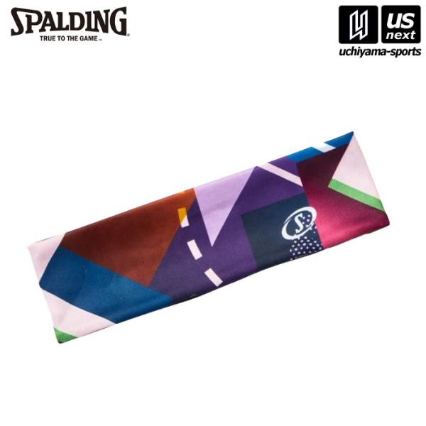 /メーカー スポルディング/品名 ヘッドバンド　ファストS　ジオメトリック/品番 12-009GE/カラー マルチ/サイズ FREE SIZE(幅：6cm、頭位：44cm)/素材 ポリエステル95％・ポリウレタン5％/生産国 中国/すべり止...