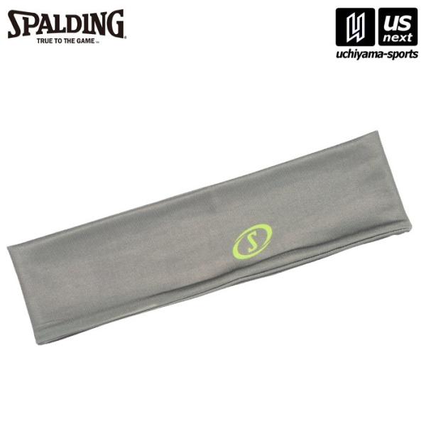 /メーカー スポルディング/品名 ヘッドバンド　ファストS　グレー×グリーン/品番 12-009GG/カラー グレー×グリーン/サイズ FREE SIZE(幅：6cm、頭位：44cm)/素材 ポリエステル95％・ポリウレタン5％/生産国 中...