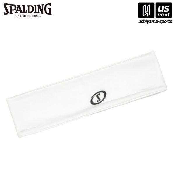 /メーカー スポルディング/品名 ヘッドバンド　ファストS　ホワイト/品番 12-009WH/カラー ホワイト/サイズ FREE SIZE(幅：6cm、頭位：44cm)/素材 ポリエステル95％・ポリウレタン5％/生産国 中国/すべり止めが...