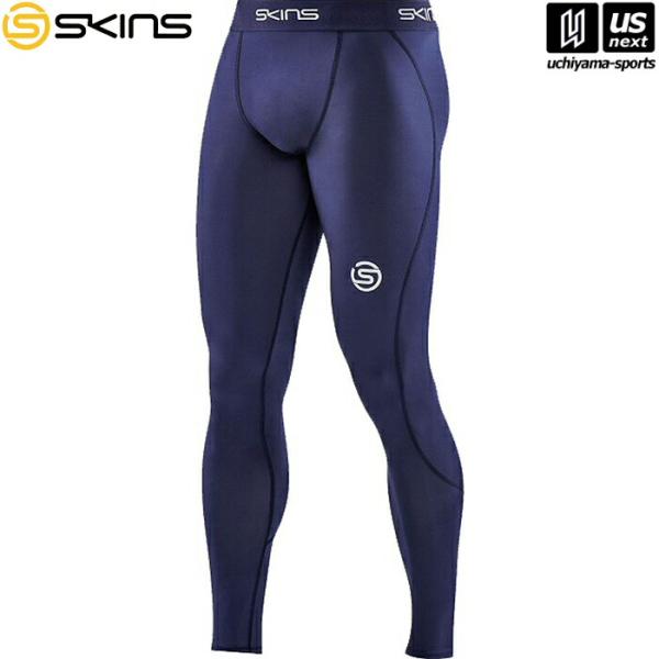 スキンズ メンズ SERIES-1メンズロングタイツ アンダーウェア スポーツインナー フィットネス トレーニングウェア ボトムス ホワイト 白 ブラック 黒 ネイビー 送料無料 skins 18171110 SKINS（スキンズ） S-1 メンズ ロングタイツ ネイビー 18171110
