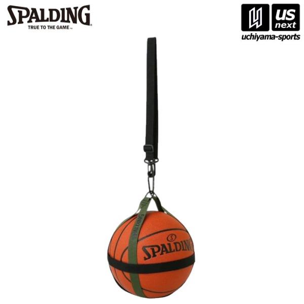 /メーカー スポルディング/品名 ボールハーネス ブラック×カーキ/品番 50-013KH/カラー ブラック×カーキ/素材 ポリエステル/ベルト式のボールバッグ/5〜7号球のバスケットボールが収納可能/カラビナ付きで他のバッグにも接続可能/...