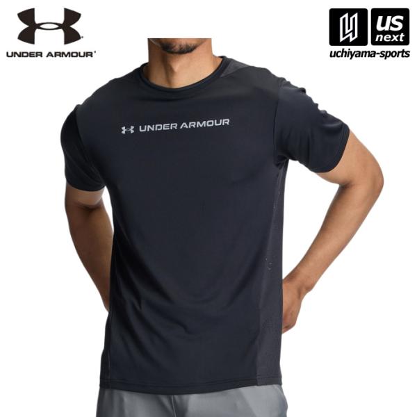 アンダーアーマー UAクール プロ ショートスリーブ Tシャツ ブラック 6012586 [M便 1/1](取り寄せ) (自社)