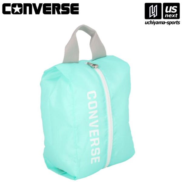 /メーカー コンバース（ CONVERSE ）/品名 シューズケース(S) /品番 C20010973F/カラー 4100（パステルグリーン）/サイズ W31×H17×D10cm/素材 ポリエステル/生産国 中国/パステルカラーのかわいいケ...