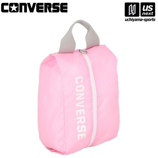 /メーカー コンバース（ CONVERSE ）/品名 シューズケース(S) /品番 C20010973F/カラー 6100（パステルピンク）/サイズ W31×H17×D10cm/素材 ポリエステル/生産国 中国/パステルカラーのかわいいケー...