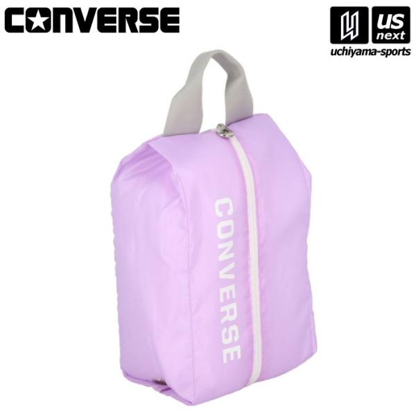 /メーカー コンバース（ CONVERSE ）/品名 シューズケース(S) /品番 C20010973F/カラー 7100（パステルパープル）/サイズ W31×H17×D10cm/素材 ポリエステル/生産国 中国/パステルカラーのかわいいケ...