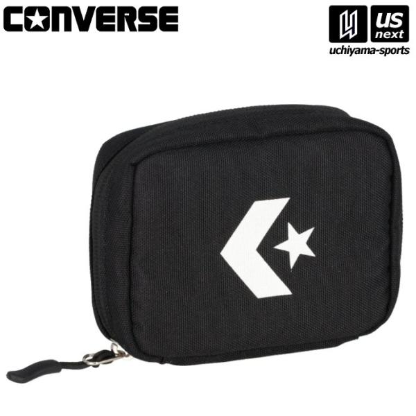 /メーカー コンバース（ CONVERSE ）/品名 ホイッスルケース/品番 C2508082/カラー 1900（ブラック）/サイズ 9×12×4cm/重量 60g/素材 ポリエステル/生産国 中国/撥水機能のあるポリエステル素材を使用した...