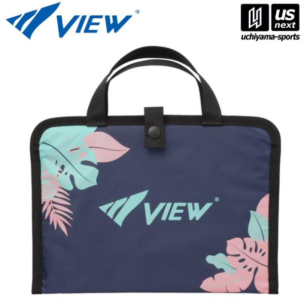 /メーカー タバタ／ビュー（TABATA／VIEW）/品名 プールポーチ/品番 VA0308/サイズ 本体サイズ：260×365mm （折り畳み時 260×180mm) ※取っ手含まず/カラー NBP（ネイビー/ピンク）/素材 本体：ポリエ...