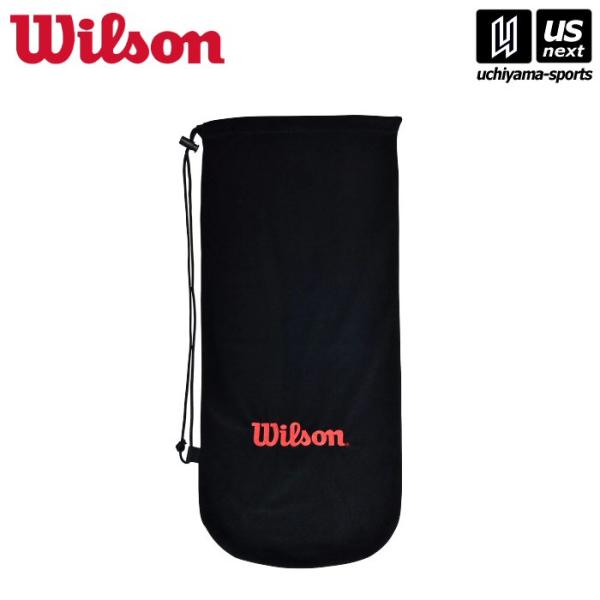 /メーカー ウィルソン（Wilson）/品名 ラケット ソフトカバー/品番 WRZ700200/サイズ 34x75cm/収納 ラケット1本まで収納可/カラー ブラック/レッド/品質 ポリエステル/生産国 中国/ラケットが1本収納可能のブラン...