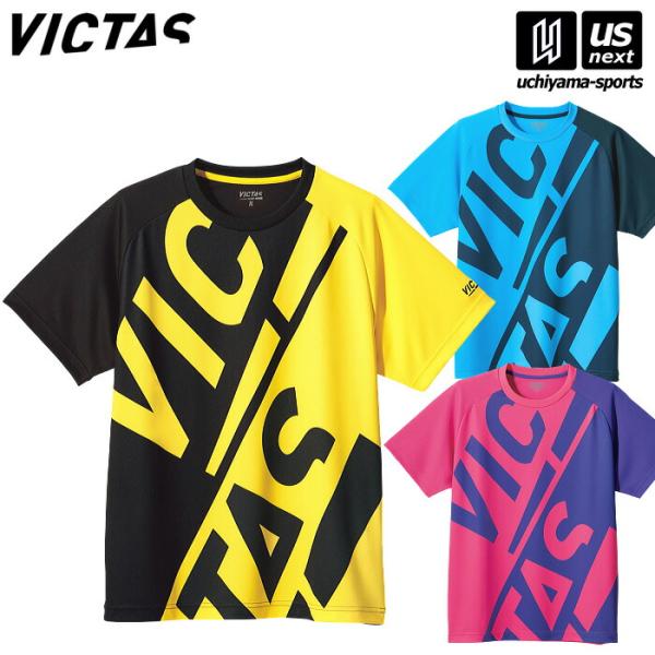 /メーカー ヴィクタス（VICTAS） /品名 ブロック ロゴ ティー（BLOCK LOGO TEE） /品番 632102 /サイズ 2XS XS S M L XL 2XL 3XL /カラー 1030（BK/YL　ブラック×イエロー）　5...