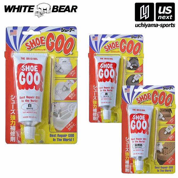 /メーカー ホワイトプロダクト（WHITE　BEAR） /品名 シューグー（SHOE　GOO） /品番 S310/S311/S312  /内容量 100g /カラー S310（白）S311（黒）S312（自然色） /使用できる素材 ゴム・木...
