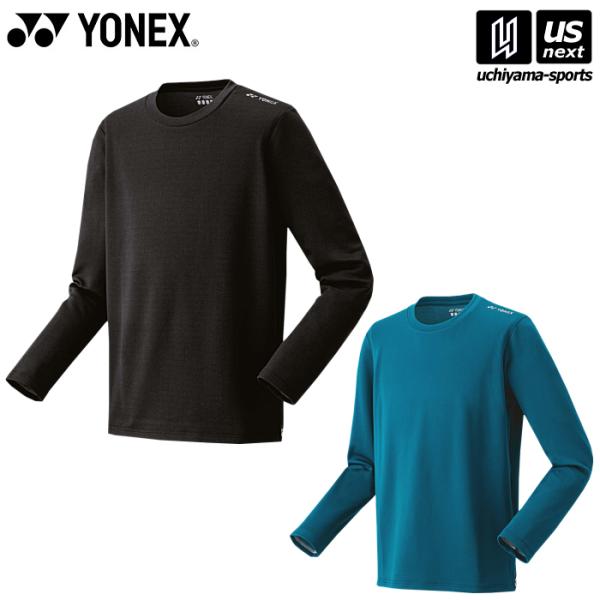 /メーカー ヨネックス（YONEX）/品名 ロングスリーブTシャツ（フィットスタイル）/品番 16818/サイズ S M L O XO（ユニセックス）/カラー 007（ブラック） 609（ナイトスカイ）/品質 ポリエステル89％・合成繊維（...