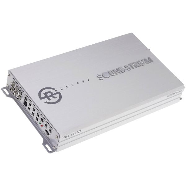 激レア サウンドストリーム 限定 ピカソ クローム 5ch アンプ RS5.4500D Reserveシリーズ Class D 5ch Max.4500W サウンドストリーム