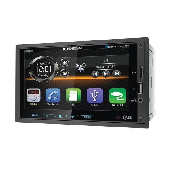 VM-622HB 6.2C` Bluetooth(u[gD[X) /X}z~[O/USB/AUX-IN TEhXg[ Soundstream