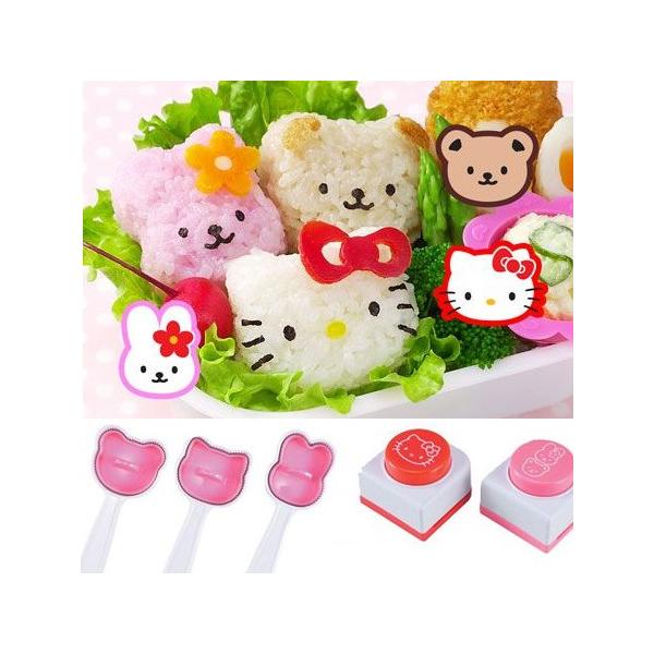 きらり】ウサギ4個、リス2個、キティちゃん4個セット きらり