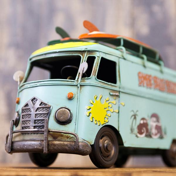 ブリキ レトロ ミニカー usagi-shop_akz-1710e-6873