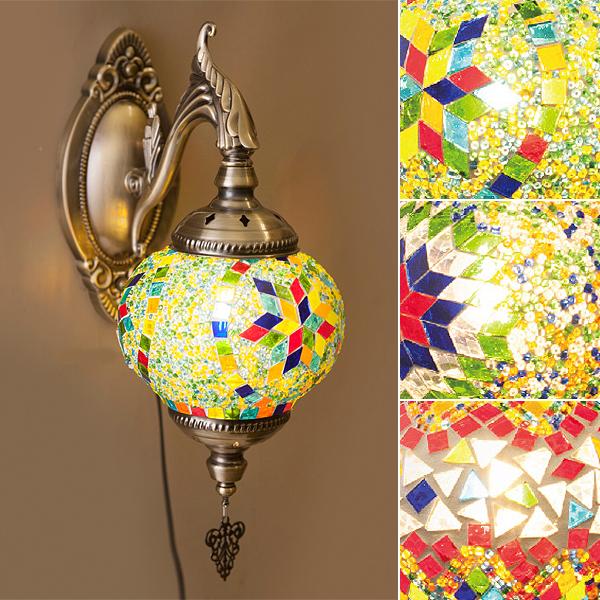 ウォールランプ エキゾチック 雰囲気 インテリア 照明 壁面 壁掛け