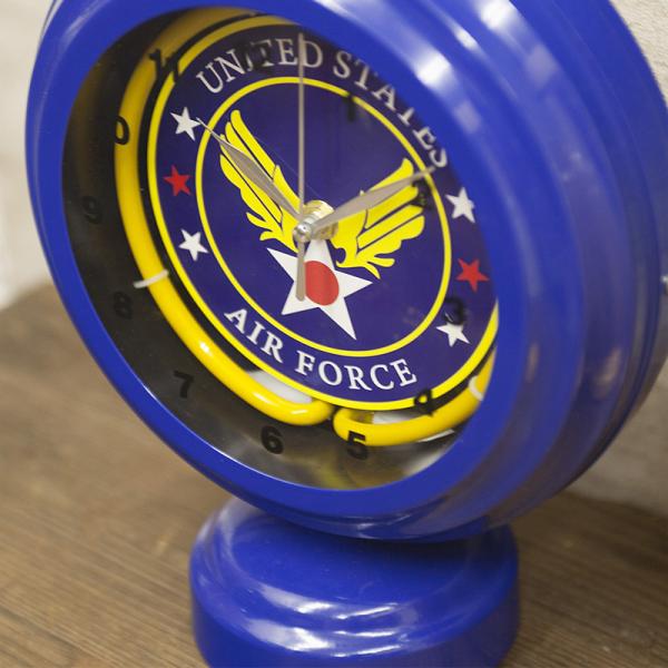 置き時計 おしゃれ インテリア アメリカン アメカジ 雑貨 小物 ネオン