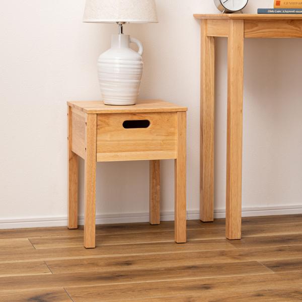 東谷 スツール 収納 椅子 腰掛け 玄関 リビング 木製 ナチュラル