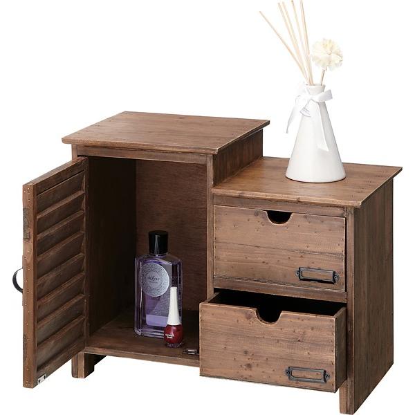 インテリア収納 インテリアラック おしゃれ 木製 引き出し 扉 棚 おしゃれ インテリア ラック 棚 ミニ 小さい Azm Lfs 495br うさぎ屋 株式会社一兎 通販 Yahoo ショッピング