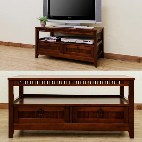 バンブー　テレビボード テレビ台 木製 竹 バンブー TVボード 和風 : うさぎ屋 インテリア&DIY