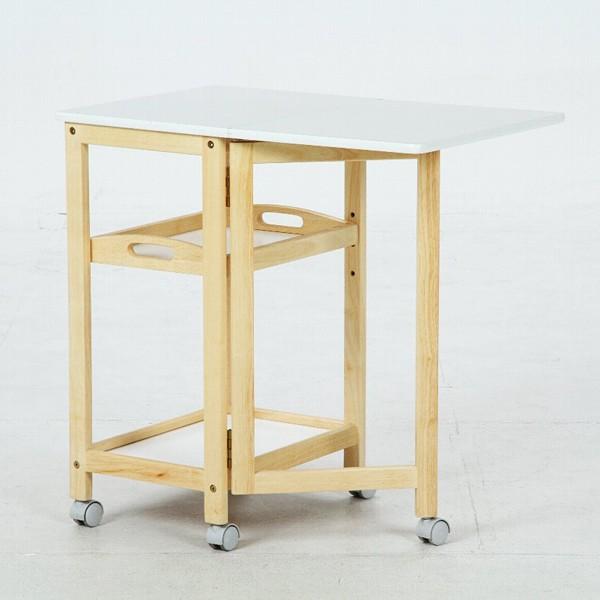 バタフライテーブル キッチンワゴン サイドワゴン テーブル 折りたたみ Fjb 627 うさぎ屋 株式会社一兎 通販 Yahoo ショッピング