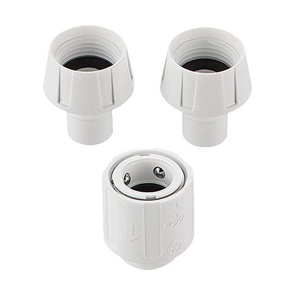 複数のシャワーヘッドセット シャワーヘッド交換用アタッチメント ニップル ジョイント ワンタッチ