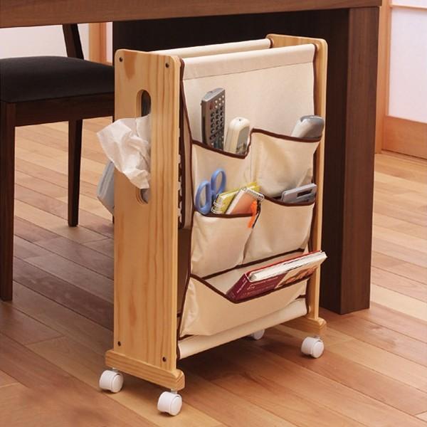 ティッシュホルダー付ダイニングワゴン サイドワゴン ダイニングワゴン