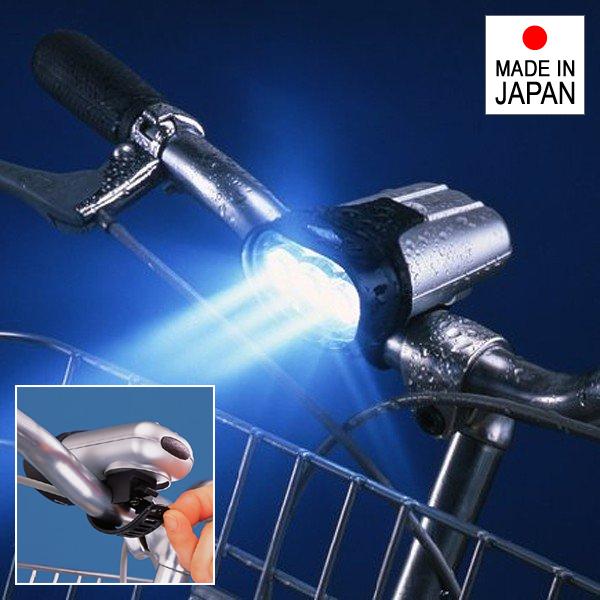 自転車用ライト Led 防水 防雨 雨天対応 回転 電池式 首振り 方向調整 調節 取り付け簡単 ハンドル ベルト式 固定 ランプ 3灯 電池式 3795 うさぎ屋 株式会社一兎 通販 Paypayモール