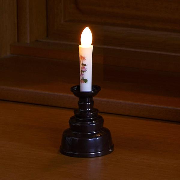 ろうそく LED電球 ロウソク ローソク 蝋燭 乾電池式 ライト 照明