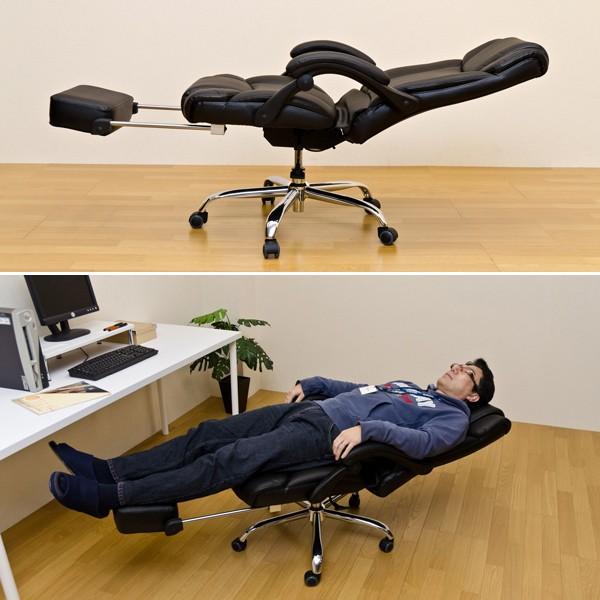 FIRST　フルフラットオフィスチェア　BK/BR定価80000相当 定価81000円 FIRSTフルフラットオフィスチェアBK/BR