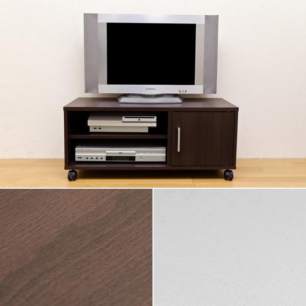 テレビ台 TV台 キャスターつき 扉 収納スペース 定番 シンプル 収納棚