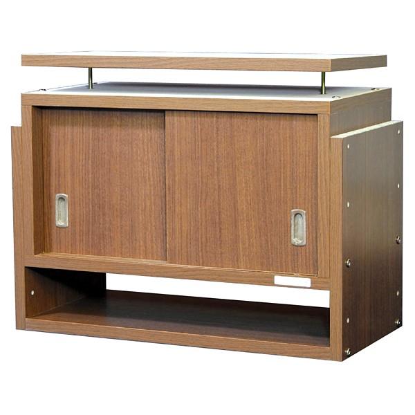 ☆展示品☆食器棚上置き 収納庫 ストック棚 フリーラック 耐震ラッチ付 充英アート 耐震つっぱりラック じしん作くん 幅58cm 奥行29cm 対応