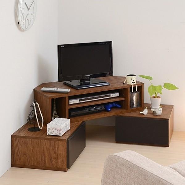 【新着商品】JKプラン テレビ台 伸縮 ローボード コーナー テレビボード 幅1 JK-PLAN（ジェイケイ・プラン） コーナーテレビ台 TVローボード 変形