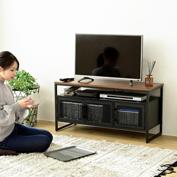 JK-PLAN（ジェイケイ・プラン） テレビ台 幅100cm インダストリアル