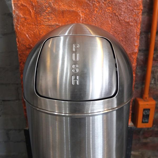 Dulton ステンレスゴミ箱 40L フタ付き DULTON（ダルトン） ゴミ箱 40リットル 蓋付き ステンレス おしゃれ