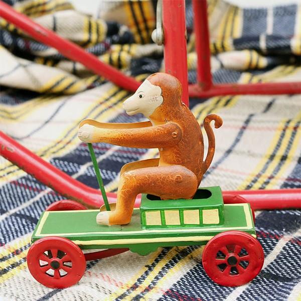 ブリキ おもちゃ サル 猿 かわいい 置き物 アンティーク レトロ 玩具 うさぎ屋 株式会社一兎 通販 Paypayモール