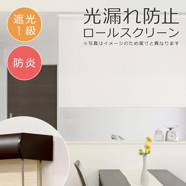 フルネス（Fullness） ロールスクリーン 防炎 遮光1級 45×135cm
