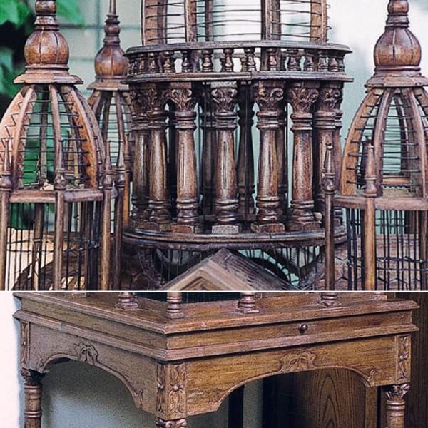 鳥かご アンティーク インテリア ケージ 大型 鳥篭 鳥籠 鳥カゴ おしゃれ 木製 建物 オブジェ ゲージ ムガール 城 Buyee Servis Zakupok Tretim Licom Buyee Pokupajte Iz Yaponii